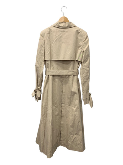 フォクシーブティック Coat Evette 43367 トレンチコート 42 ベージュ ダブルブレスト IT1EA71HE2DC