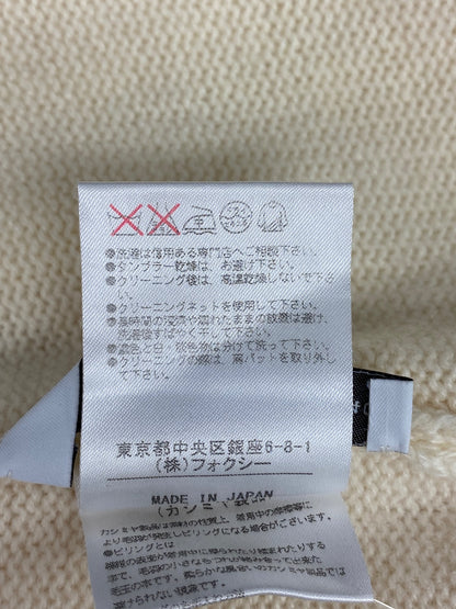 フォクシーブティック Bicolove 33767 40 アイボリー カシミヤ カーディガン ITGXXSDMK01C