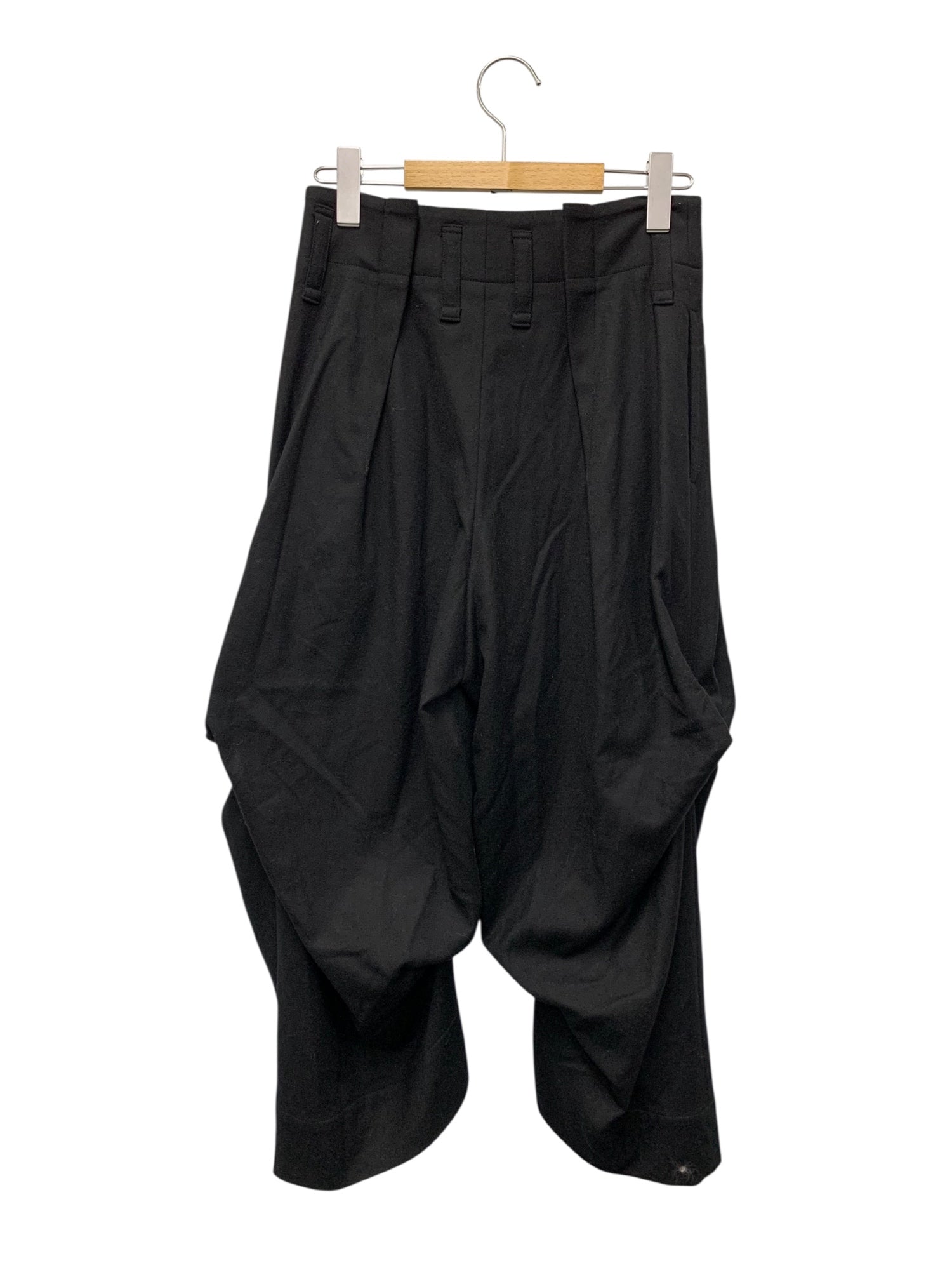 イッセイミヤケ IM84FF507 パンツ 1 ブラック ボタン タック | 中古