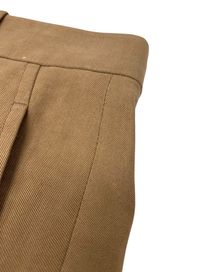 クロエ CHC22UPA1503120836 ワイドパンツ 36 ブラウン タック ITLHCNC59MOK 【SALE】