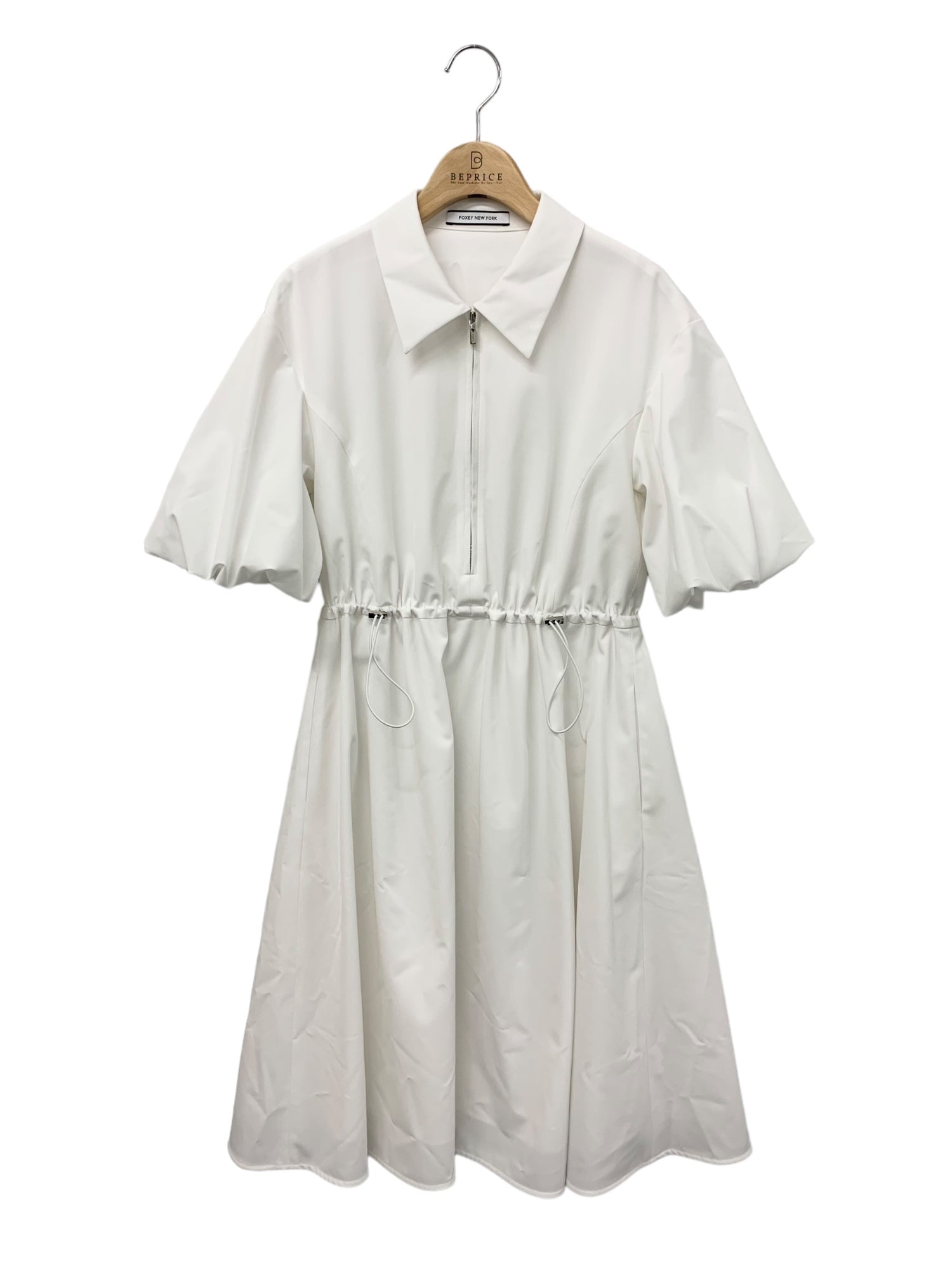 フォクシーニューヨーク Soho Dress 44439 ワンピース 38 ホワイト | 中古ブランド品・古着通販ビープライス