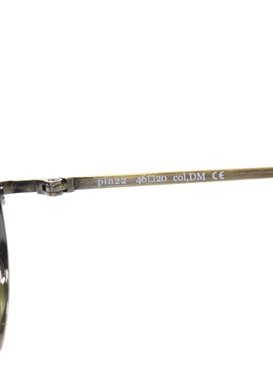 アキット PIN22 メガネ ゴールド メタルフレーム ボストン ITCNKNW6O0V2