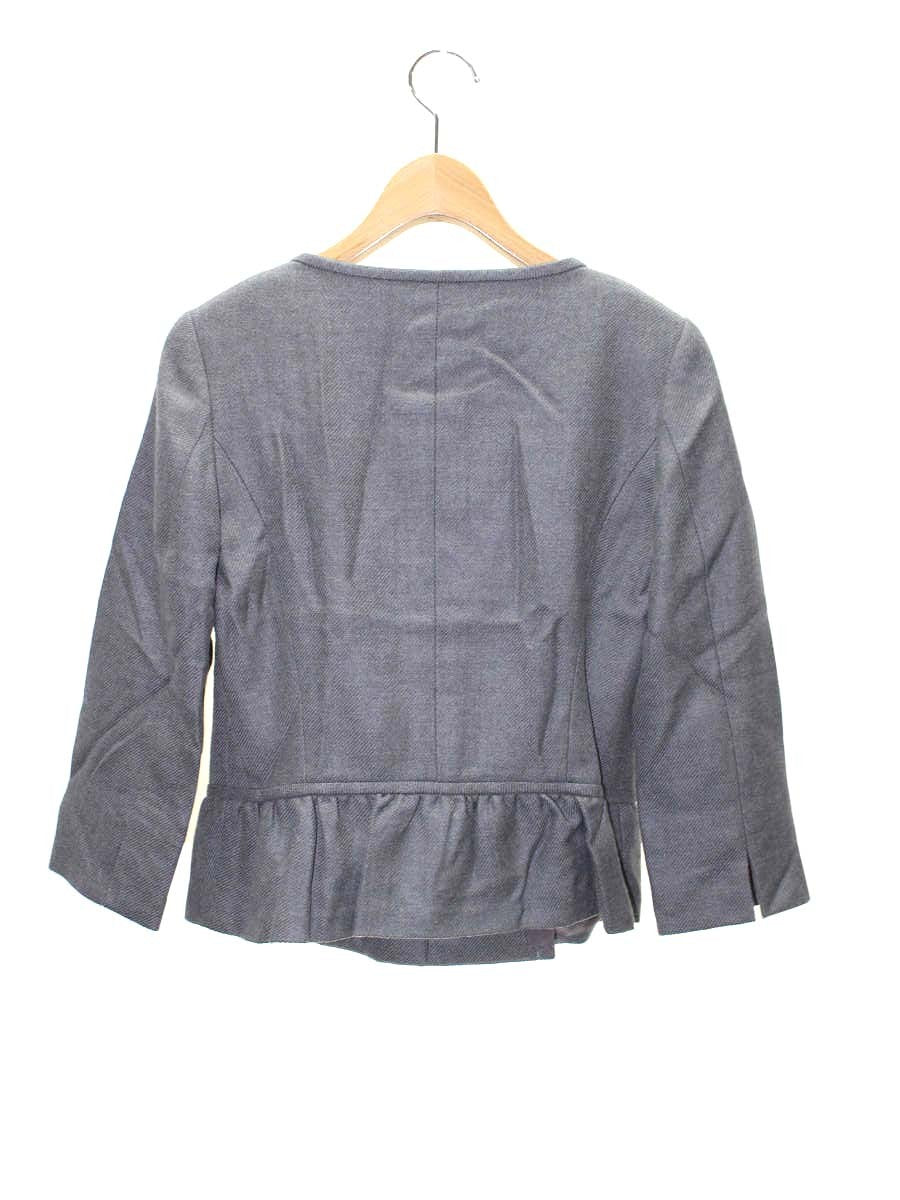ハロッズ 17500361 ジャケット 2 グレー ウール キュプラ ITHW4Q0FQ7NK 【SALE】