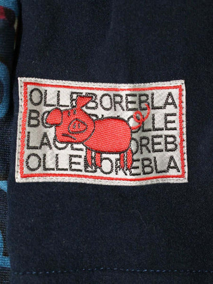 アルベロベロ 732033 チュニック M ネイビー アニマルモチーフ ハイネック ITBKKA9TMRIW