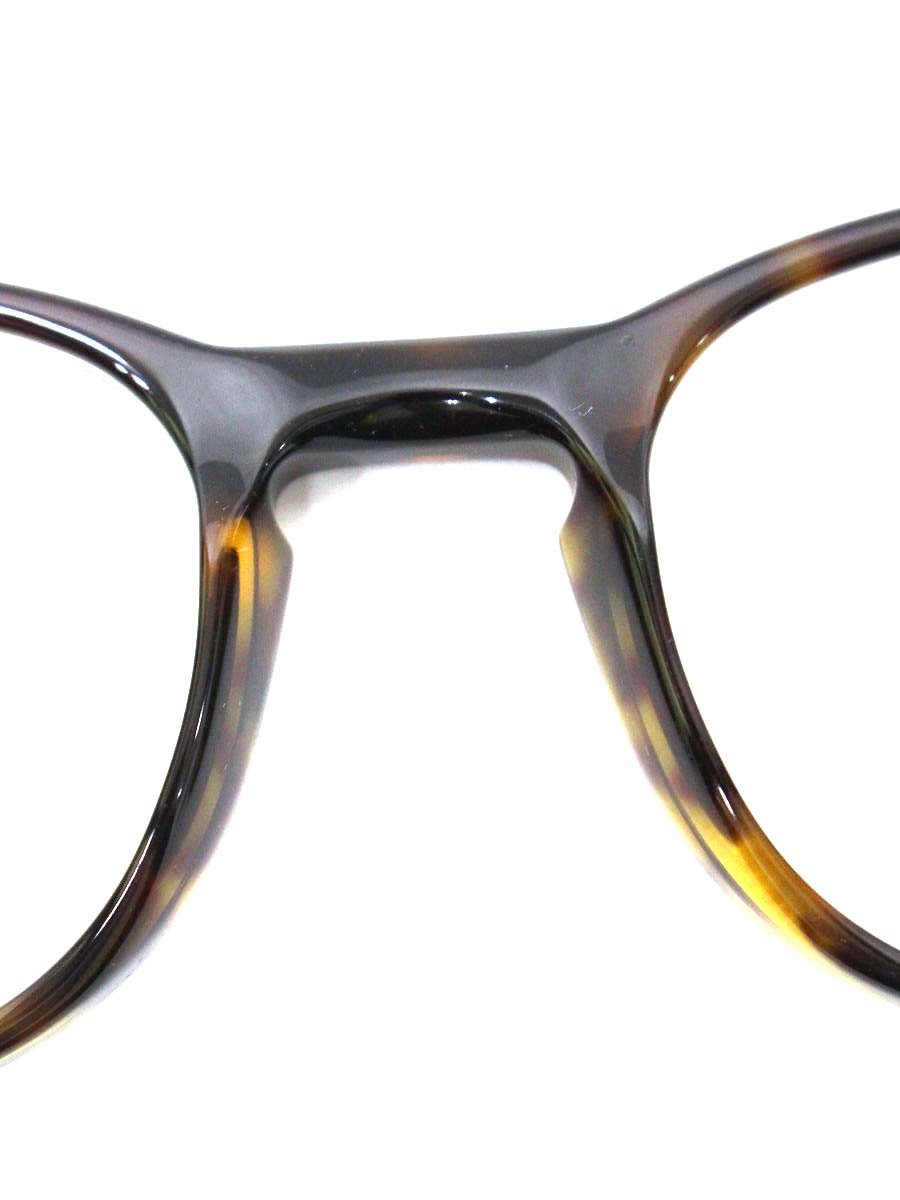 ルノア Lunor A6 mod.246 メガネ ブラウン セルフレーム フルリム ウエリントン ITSYMKGFZCWE