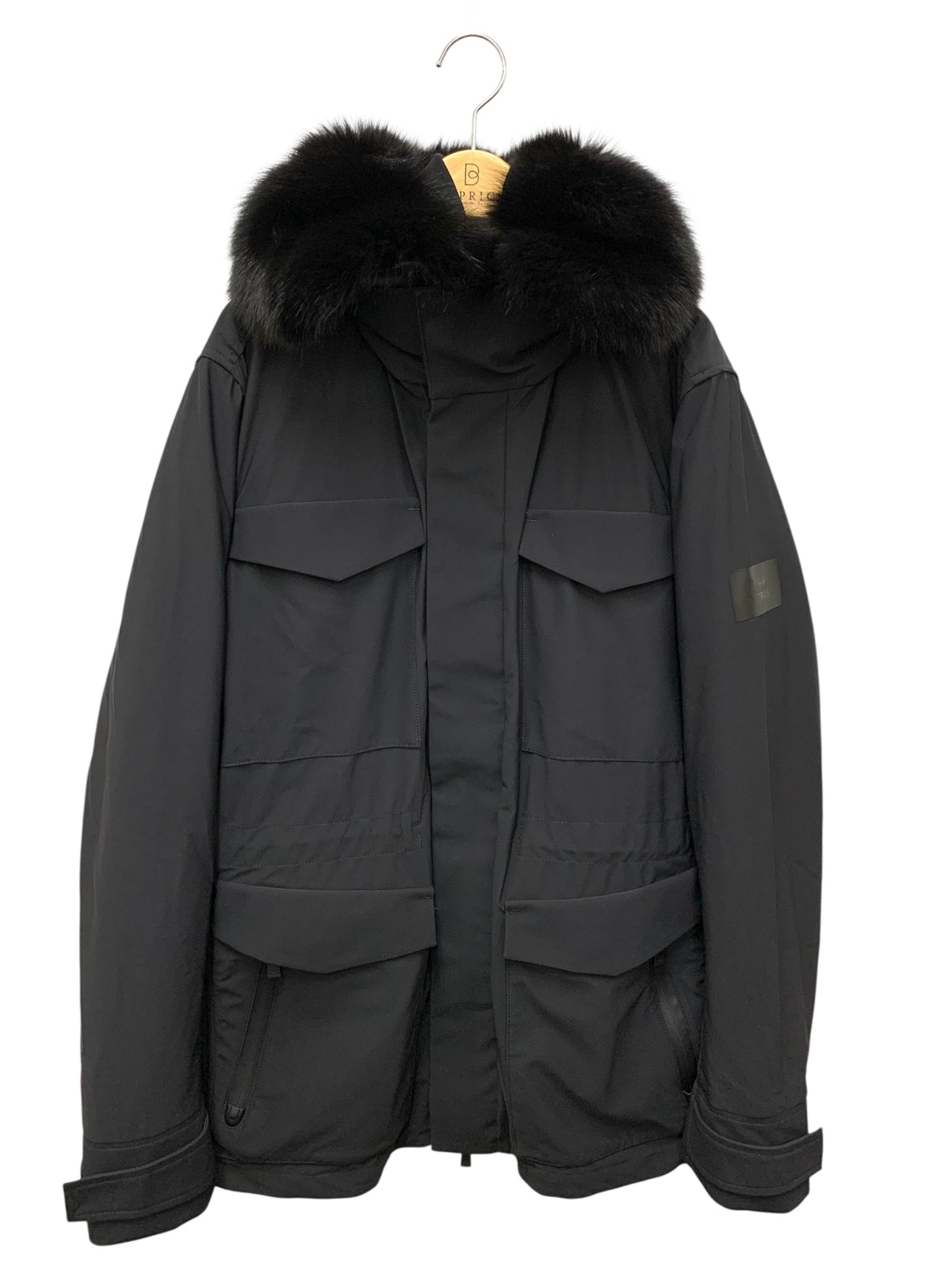 タトラス EOLO エオロ MTLA20A4113 ダウンジャケット 04 ブラック フォックスファー IT3ZRV5UGN34