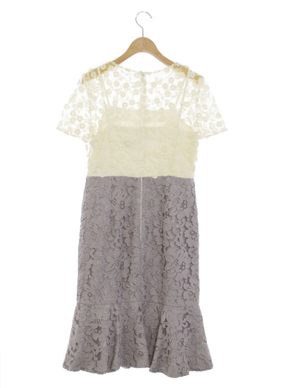 ダイアグラム 3733 5062-0 ワンピース 36 ホワイト レース ITKYGCHN2TZW