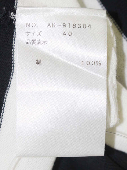 エムズグレイシー LogoxCamellia Knit 918304 ニット セーター 40 ブラック ITPWA1N1LD60