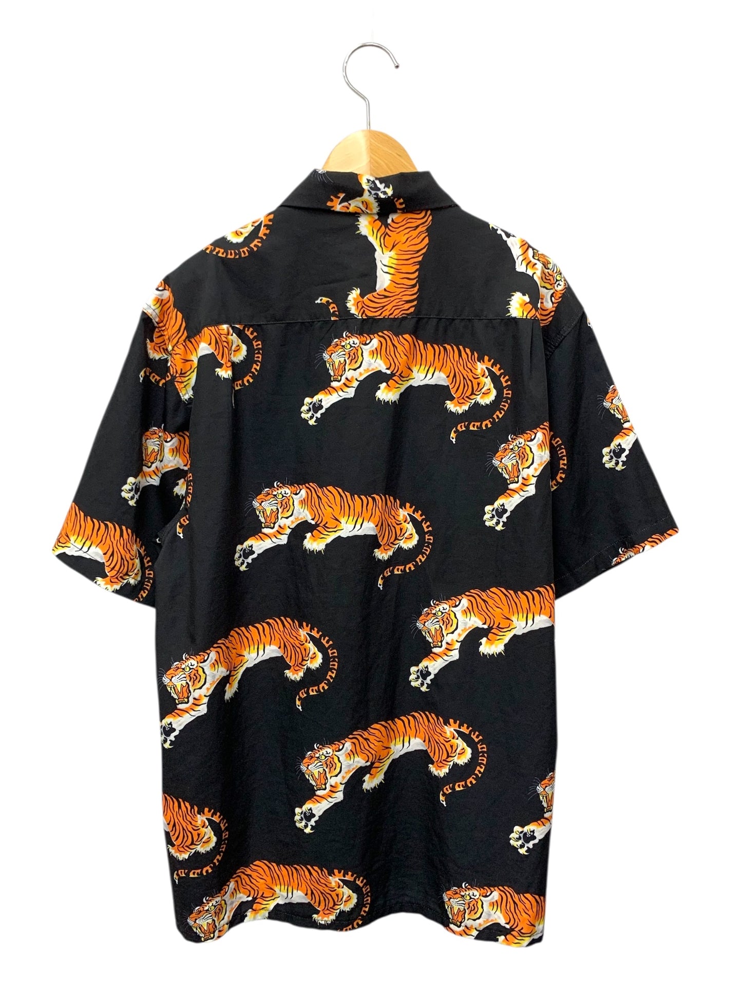 ワコマリア HAWAIIAN SHIRT (TYPE-2) シャツ M ブラック ITV468AL3GE0