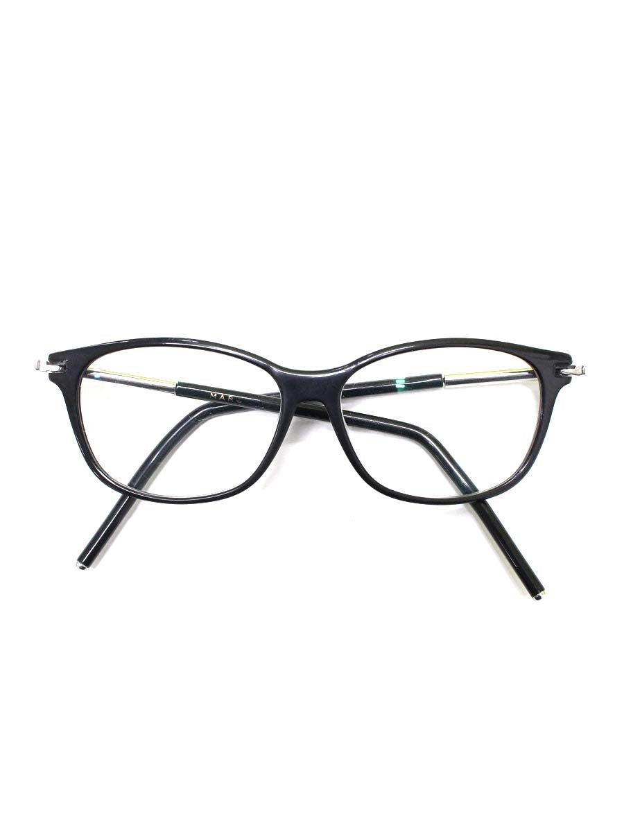 マークジェイコブス メガネ ブラック/シルバー セルフレーム スクエア IT9S27VDBWTS