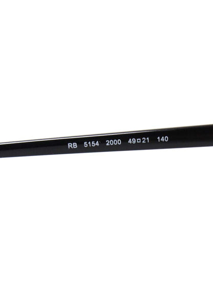 レイバン クラブマスターオプティクス RB5154-2000 メガネ ブラック/シルバー ITB5VHX7QVAC