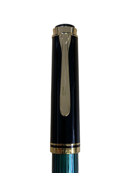 ペリカン 万年筆 スーベレーン M400 グリーン EF 14C 585 ITD1QWC8NTGE