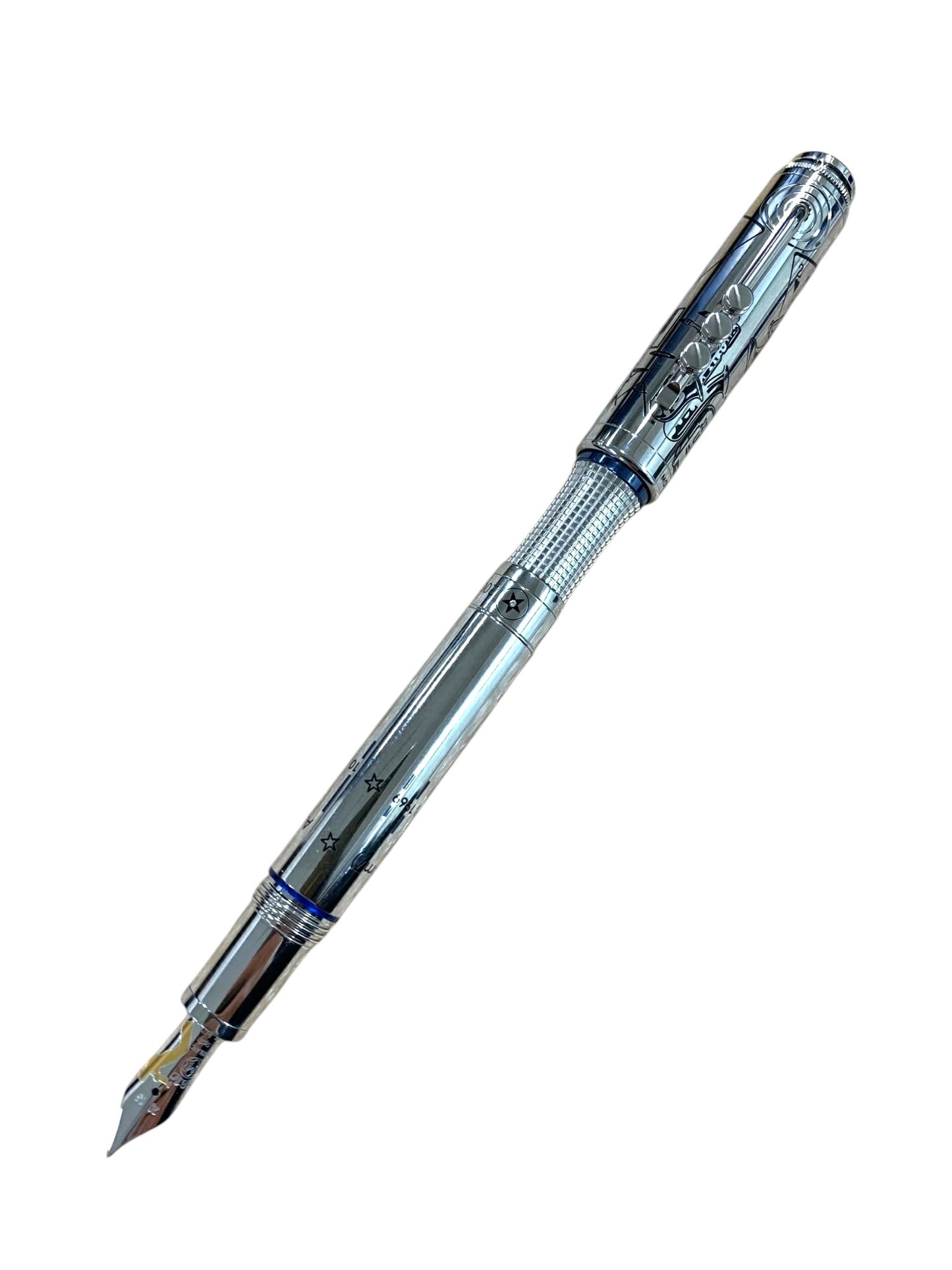 モンブラン グレートキャラクターズ マイルス･デイヴィス 万年筆 シルバー 18K IT8CAB4TOMY8 【SALE】