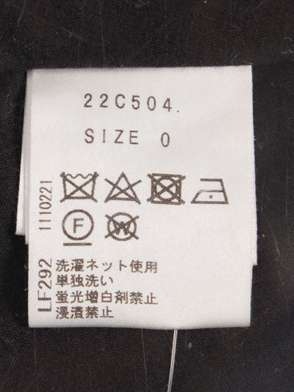 チェスティ フラワーバード刺繍シャツワンピース 22C504 0 ブラック ドット IT4KMQ2L1TX4 【SALE】