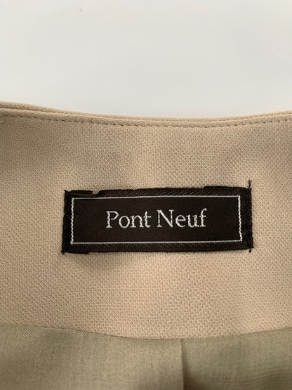 ポンヌフ AH1005 ワンピース 1 ベージュ ジップアップ ITL39CDJ531A