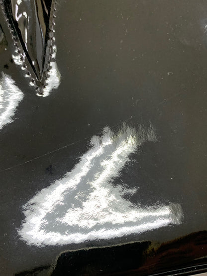 ロウナーロンドン ハンドバッグ ブラック エナメル ITYRXG3QDR1W