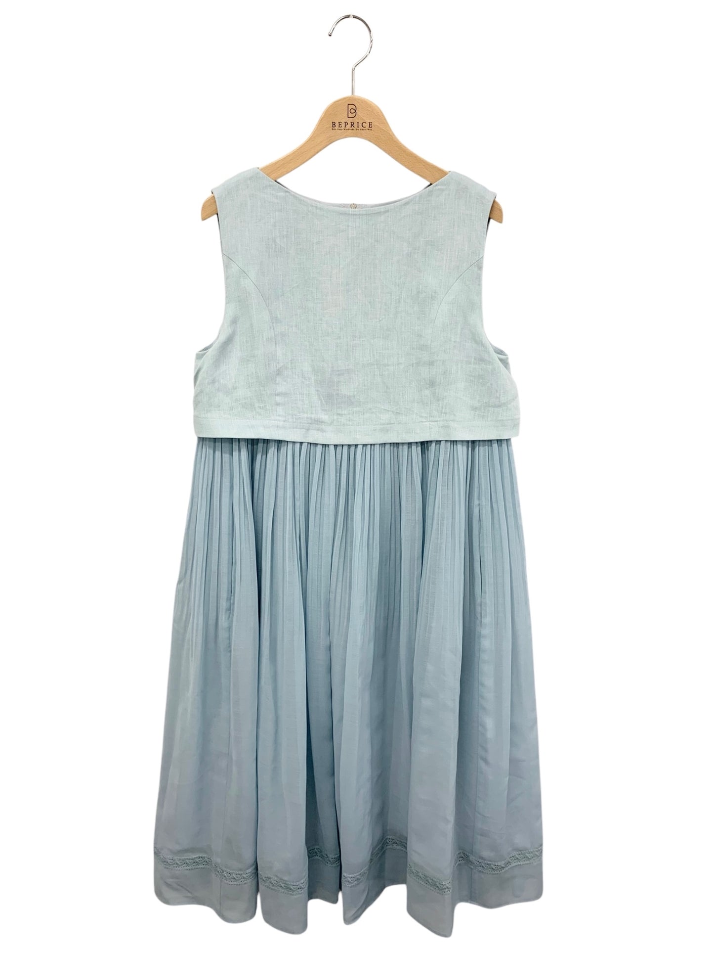 フォクシーブティック Lilia Dress 43565 ワンピース 40 ブルー ITBWAFTPOFAT