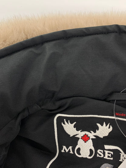 ムースナックルズ MK2229L3Q ダウンジャケット S ブラック ファーフード IT34F63DDNYG