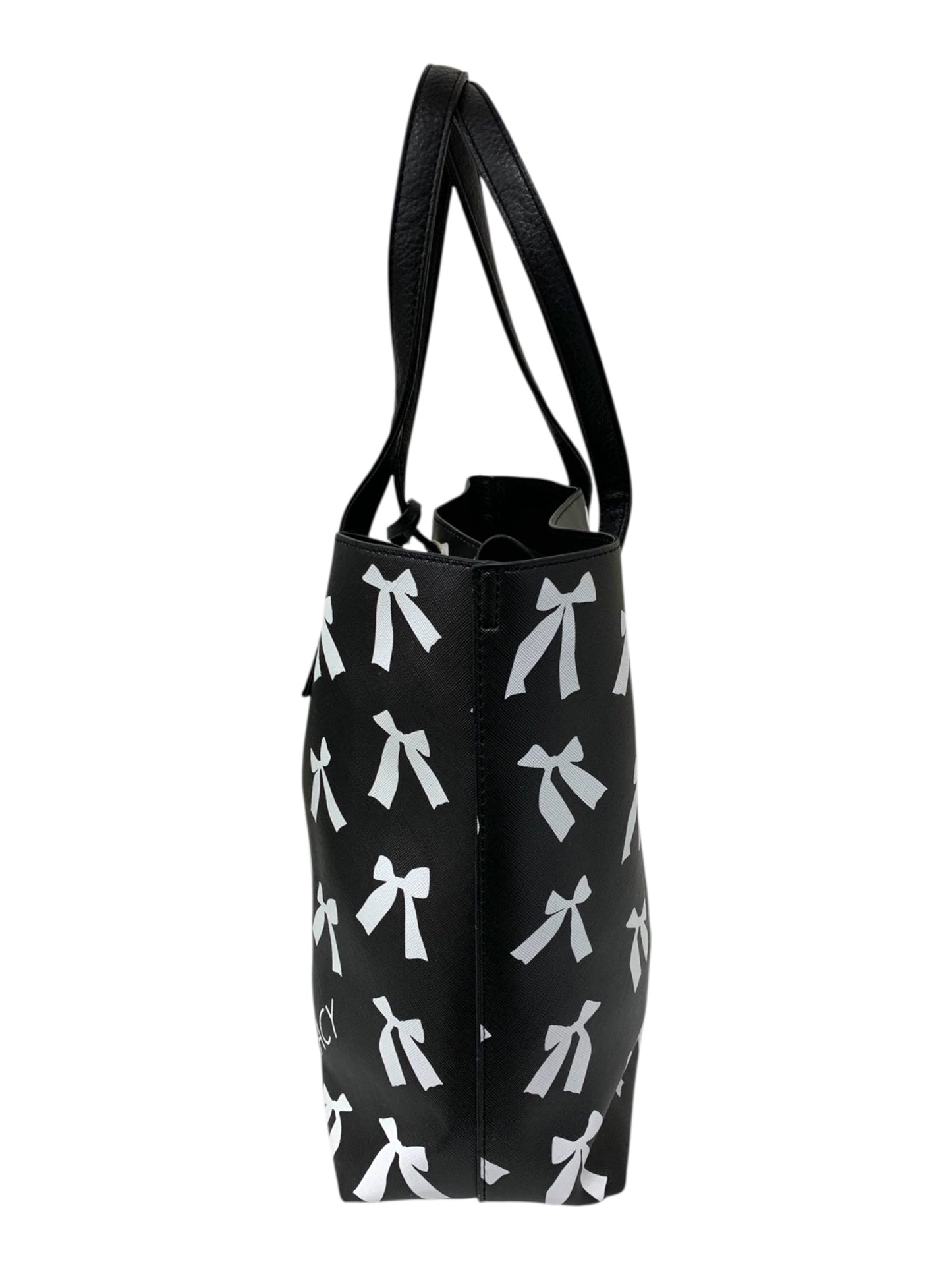 エムズグレイシー 094503 トートバッグ ブラック リボン ITAND1HU6NUV