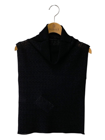 ミーイッセイミヤケ MI31FJ648 ノースリーブカットソー ブラック タートルネック ITOJ09KAECB4