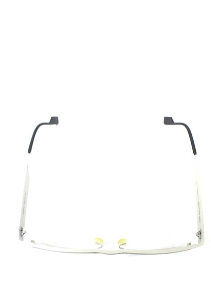 アンバレンタイン ENERGY メガネ ホワイト メタルフレーム フルリム スクエア IT9N9CSTX87O 【SALE】