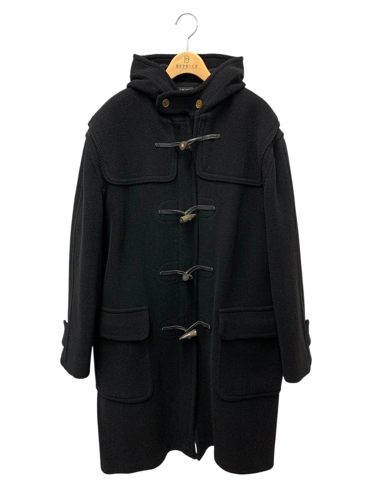 グローバーオール ダッフルコート 40 ブラック IT64WELTPRXU