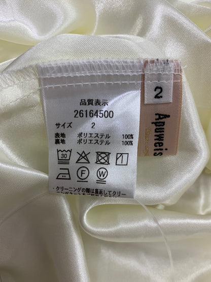 アプワイザーリッシェ ラインフラワープリーツ 26164500 ワンピース 2 アイボリー IT4NB39T44E8
