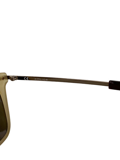 ポリス MYTH1 SPL140K サングラス ベージュ コンビフレーム ボストン ITHLVNR9PVVA