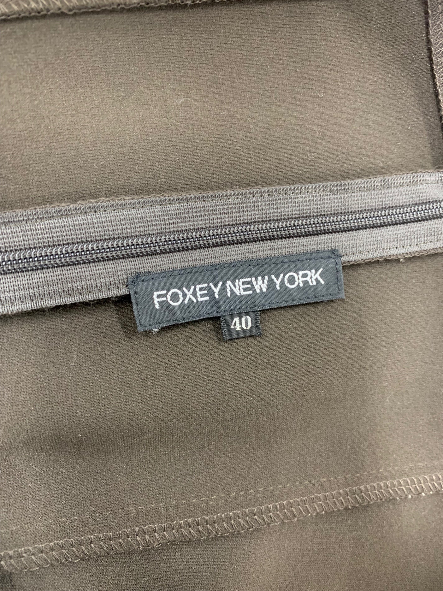 フォクシーニューヨーク Dress 19270 ワンピース 40 ブラウン