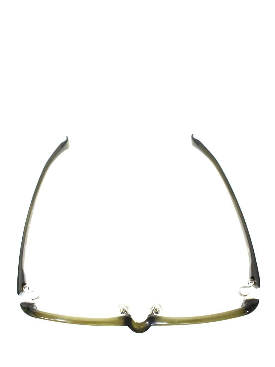 フォーナインズ ハーフリム（ナイロール）スクエア NPN-911 メガネ グリーン セルフレーム IT85E4UWEKXI