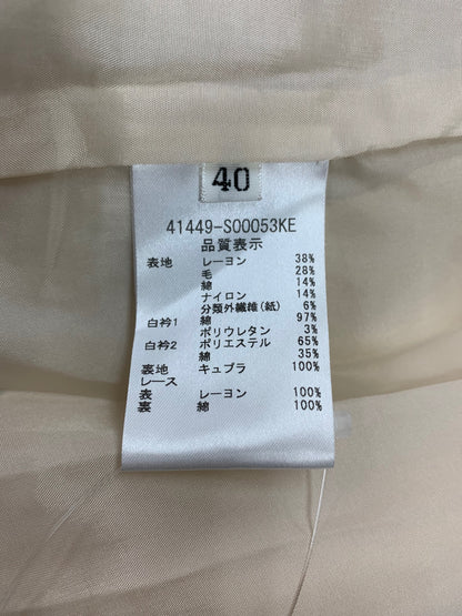 フォクシーブティック Dress Jessica ジェシカ 41449 ワンピース 40 ベージュ ツイード ITAGCHTRRO68