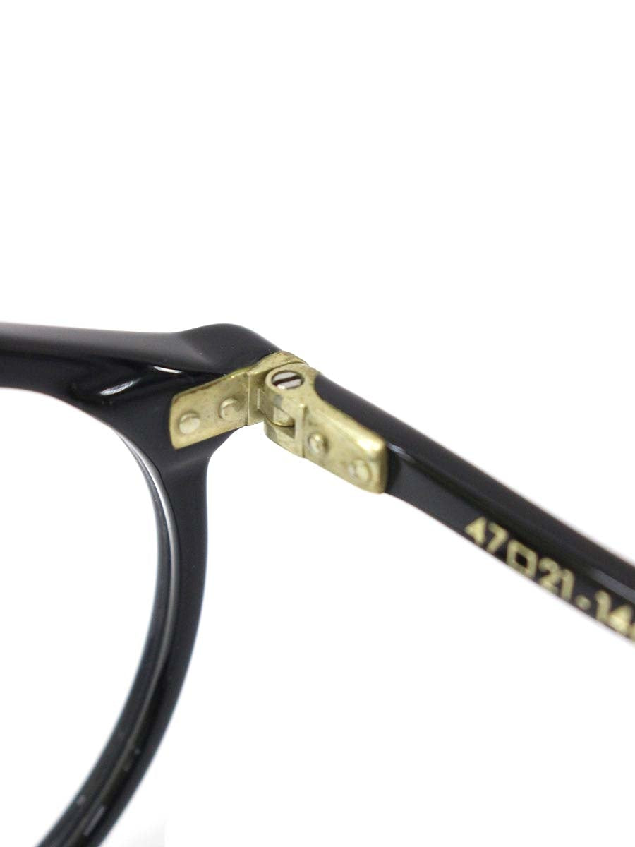 ルノア A5 Mod.237 メガネ ブラック クラウンパント セルフレーム フルリム ITLM5ABNNU6X