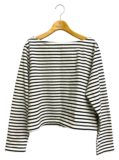 ロージーモンスター fish shell button border tops RMTB-1525S カットソー F ブラック/ホワイト 25ss ITHM44CHYEZS