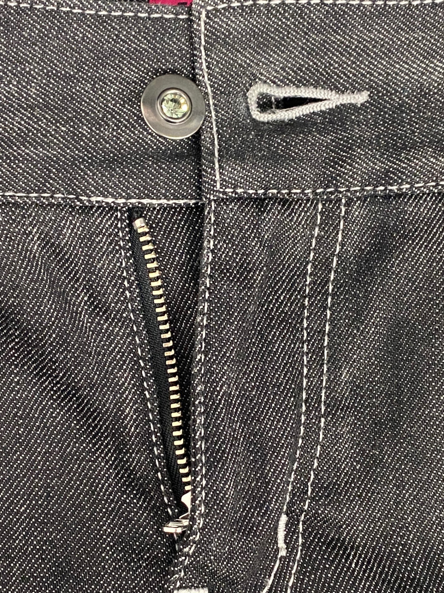 トゥービーシック W5R2122809 デニムパンツ 42 ブラック スパンコール IT0GDB5XZ324 【SALE】