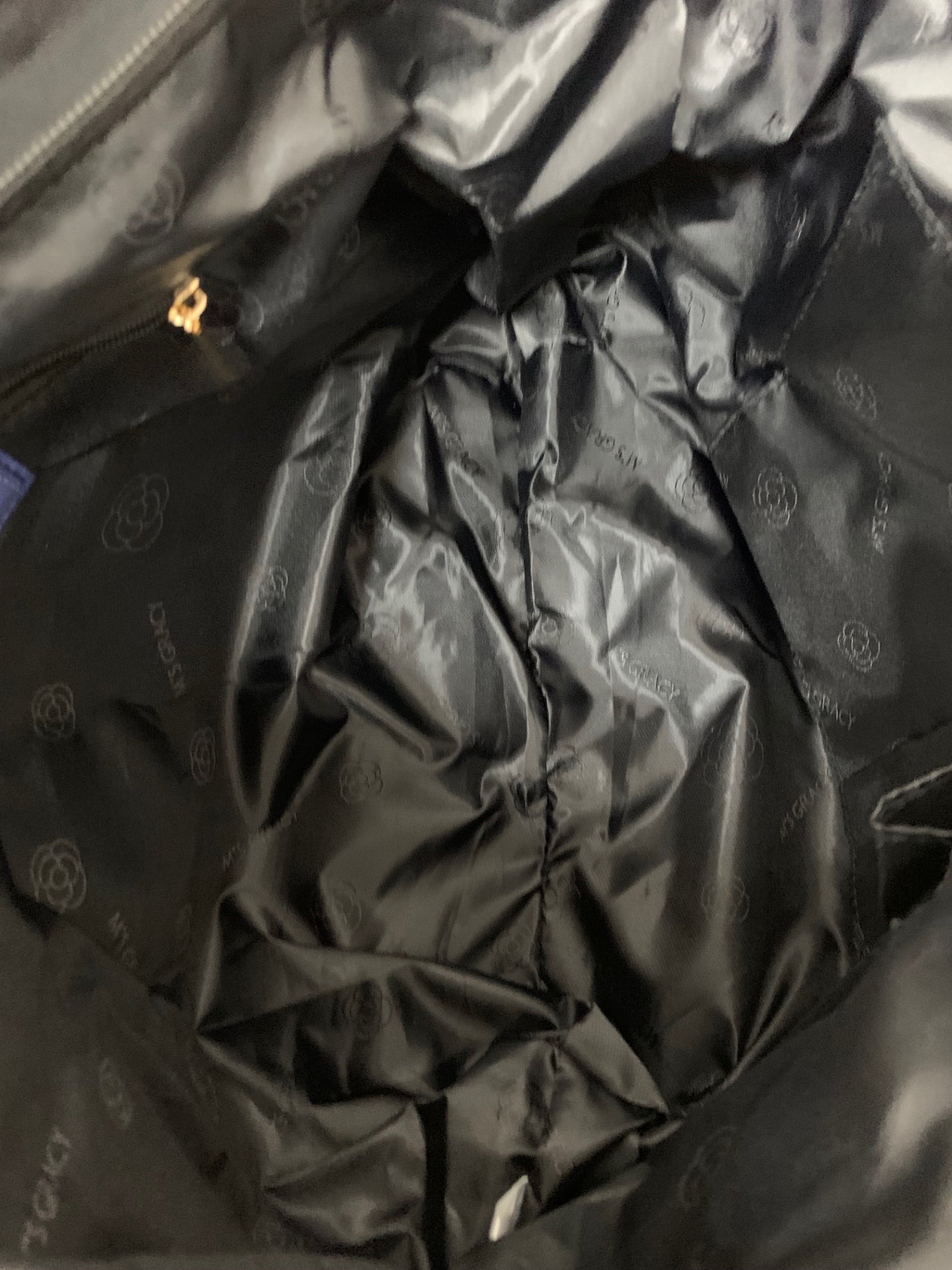 エムズグレイシー 594120 トートバッグ ブラック フリル ITBHIFVS3Q8I