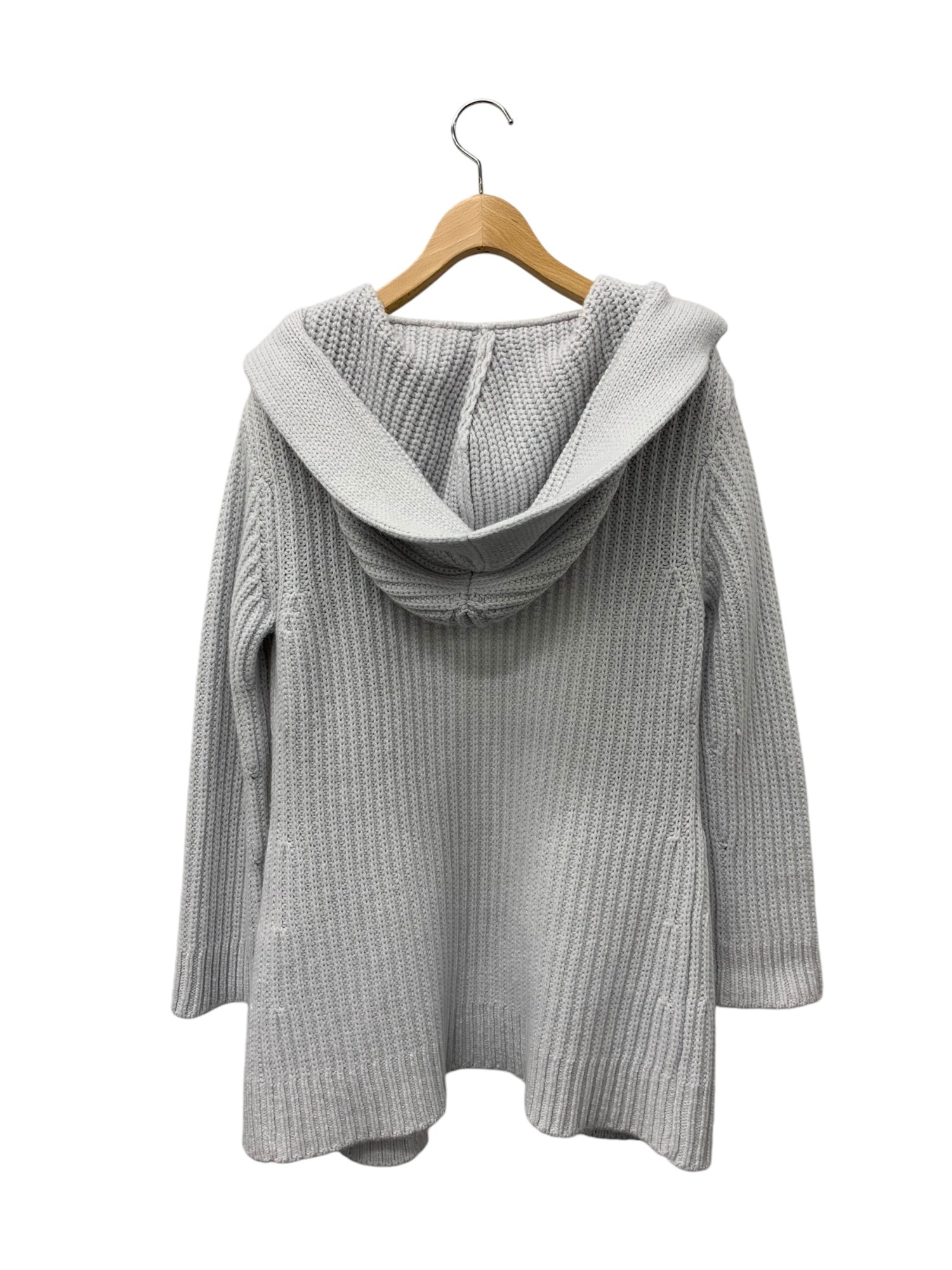 フォクシーブティック Knit Cardigan Charlize 43958 フードカーディガン F ブルー カシミヤ |  中古ブランド品・古着通販ビープライス