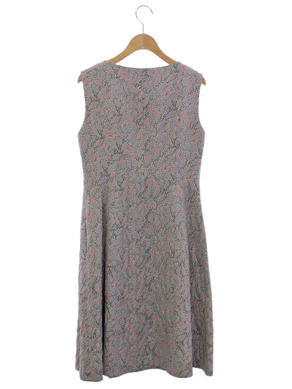 ルネ 6846420 ワンピース 34 グレー ジャガード TISSUE IT2WDHH02VFG