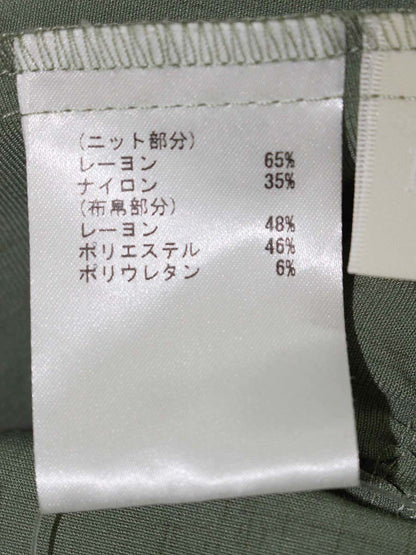 ダイアグラム フリルニットワンピース 0322233090 36 グリーン ITH8LTB7SWCO