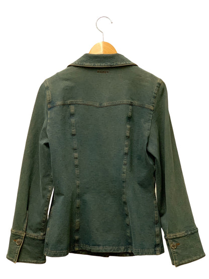 フォクシーニューヨーク 16189 デニム ジャケット 42 ブルー ITJQBV6LR2TK