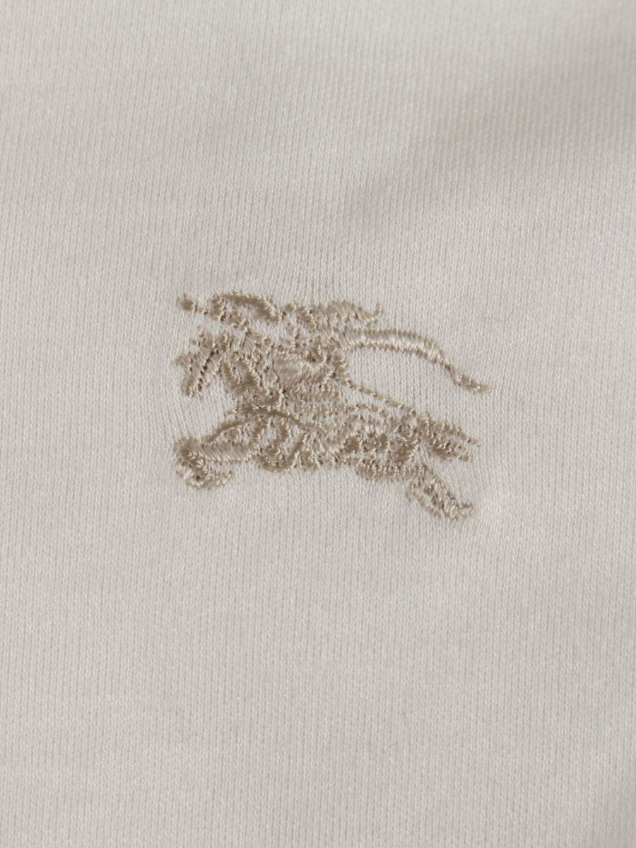 バーバリーブルーレーベル E1P49-562-02 カットソー 38 ホワイト 袖フリル チェック柄 IT9YYR8JIOQC