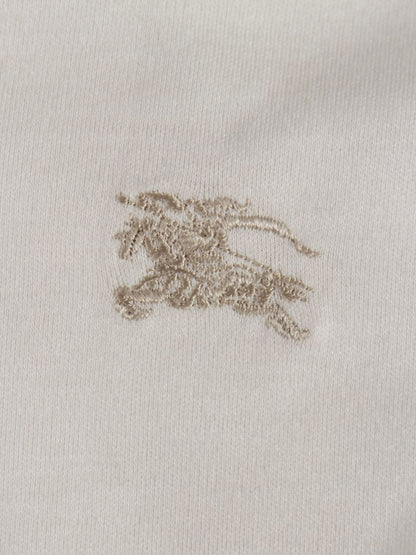 バーバリーブルーレーベル E1P49-562-02 カットソー 38 ホワイト 袖フリル チェック柄 IT9YYR8JIOQC