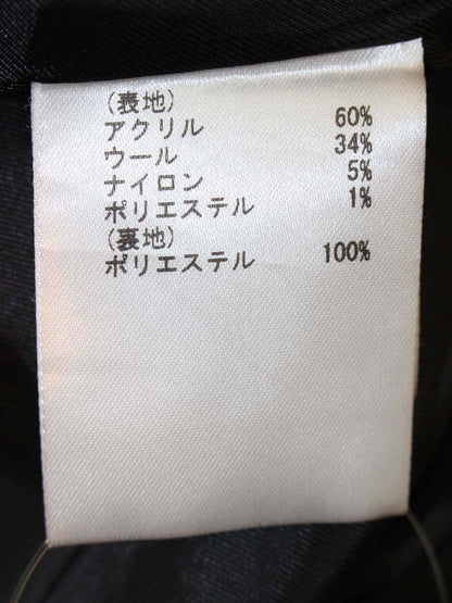 ダイアグラム 0321421260-00 ワンピース 36 ブラック ツイード フロントボタン ITLGHID8BFYM