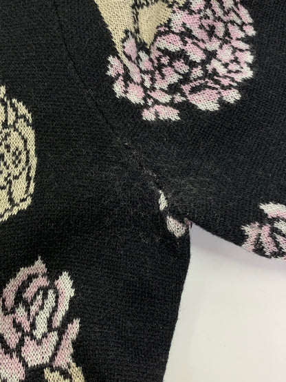 エムズグレイシー Icon Motif Knit One-piece 918567 ワンピース 38 ブラック アイコン ニット ITLURQHIZ55O