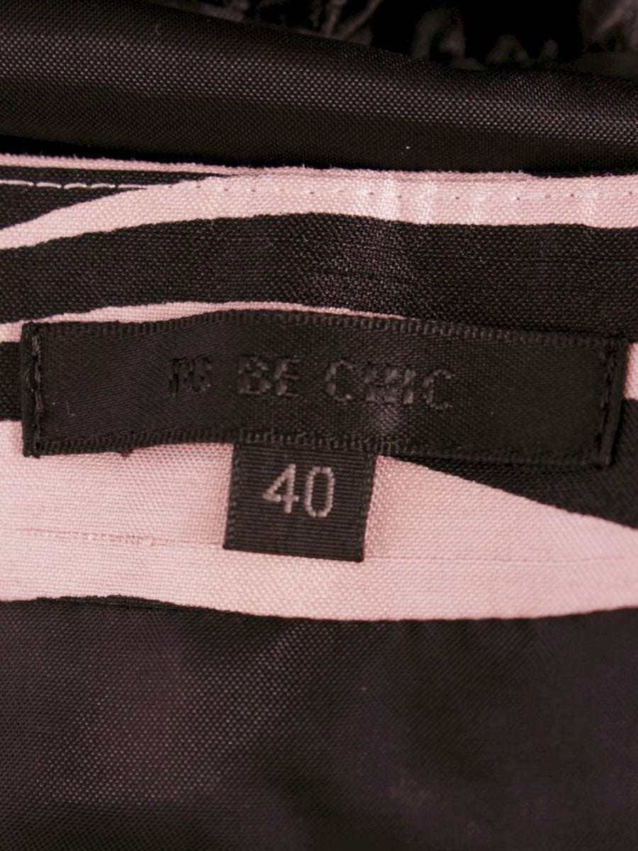 トゥービーシック W5S12-242-12 スカート 40 ピンク ティアード 総柄 IT8CCDS6AOCR