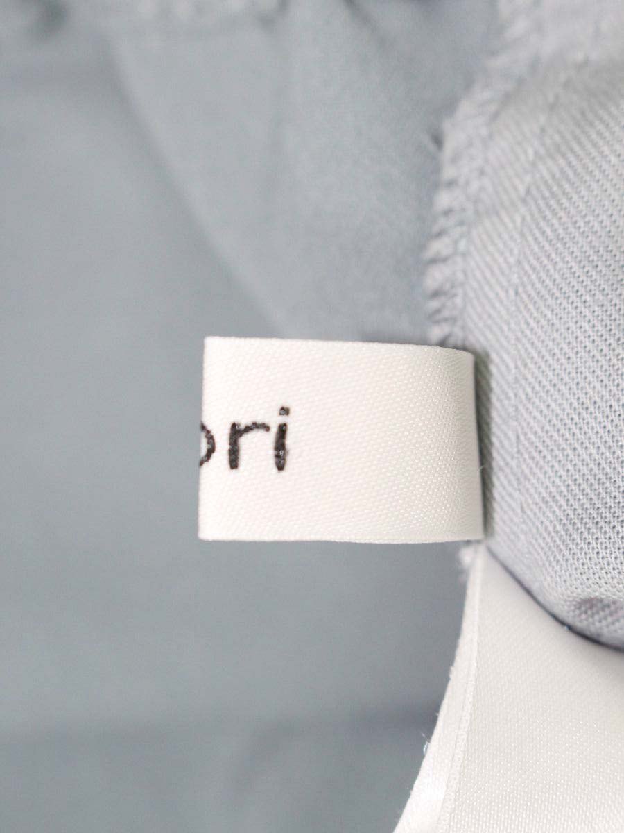 ヨリ YR2222-026SP パンツ 36 アッシュグリーン スラックス ウエストギャザー IT7USVPZOUN9