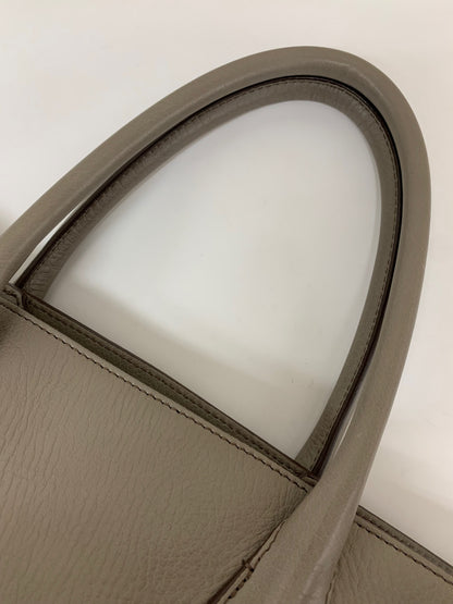 ヒロフ トートバッグ グレー レザー ITHOGCPGZTHN