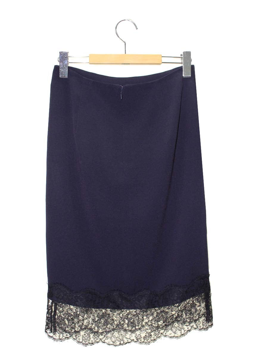 ベイジ SKCWHS0004 スカート 2 ネイビー レース タイト ITBZ8H4L52VO