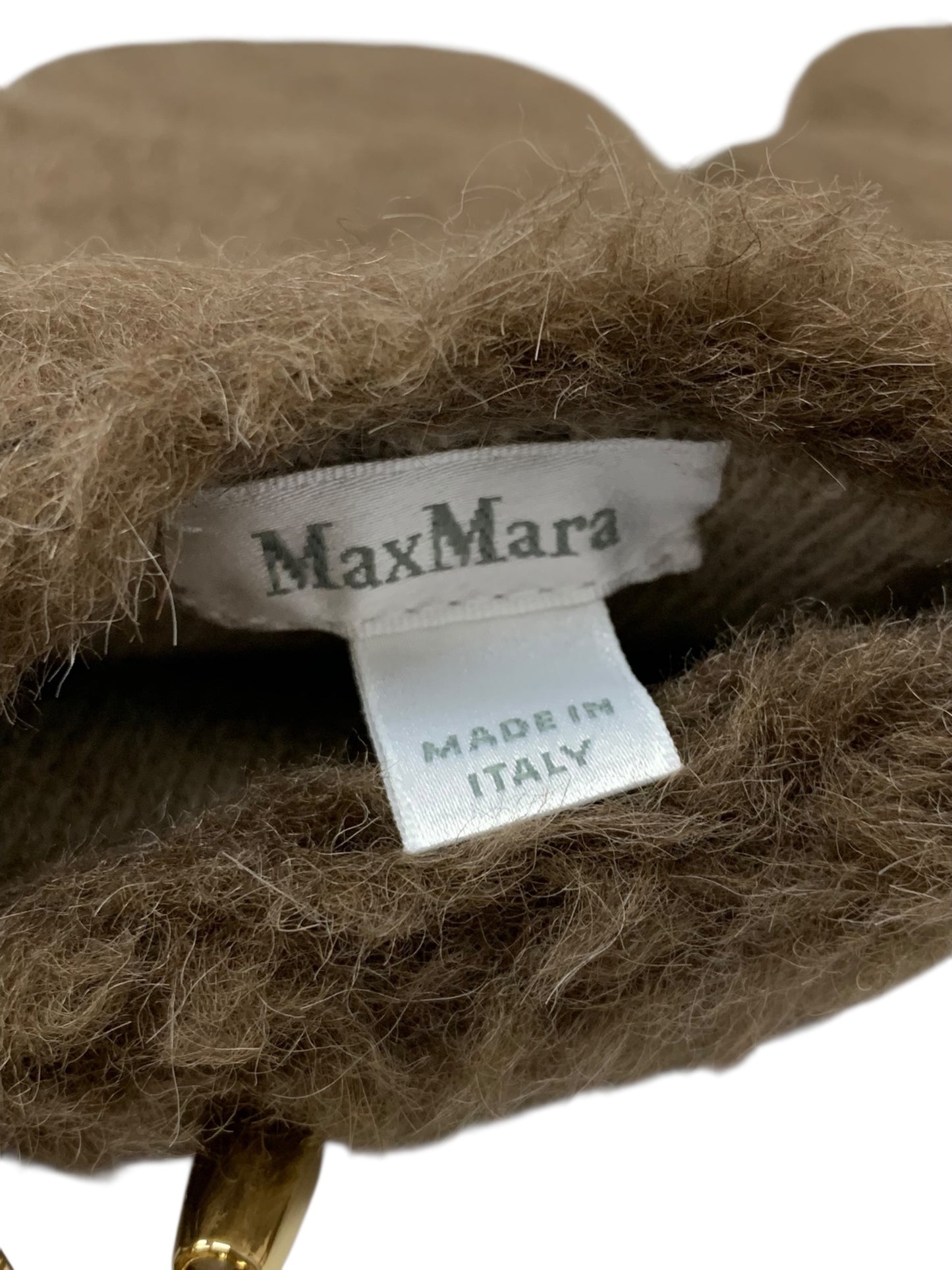 マックスマーラ テディベア ミトン ML 456607136 00 01 ML 6846 1 手袋 ブラウン IT05U4T5BFXO