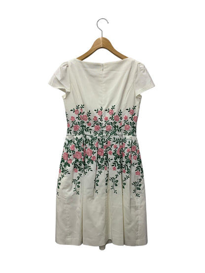 エムズグレイシー Flower pattern Embroidery Dress 911307 ワンピース 36 ホワイト ITLKFYOHCLQ0 【SALE】