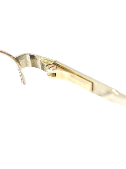 ローデンストック 807 メガネ ゴールド メタルフレーム ハーフリム IT1PCF1JY9U0